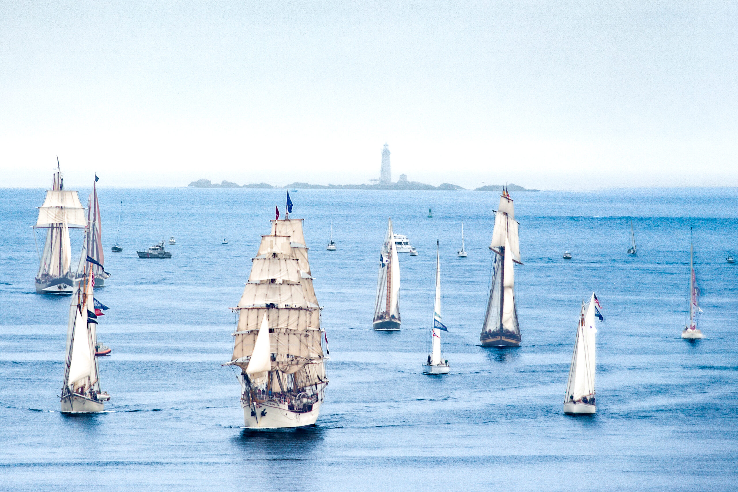 Sail Boston 2026: Parade of Sail Viewing from Spectacle Island