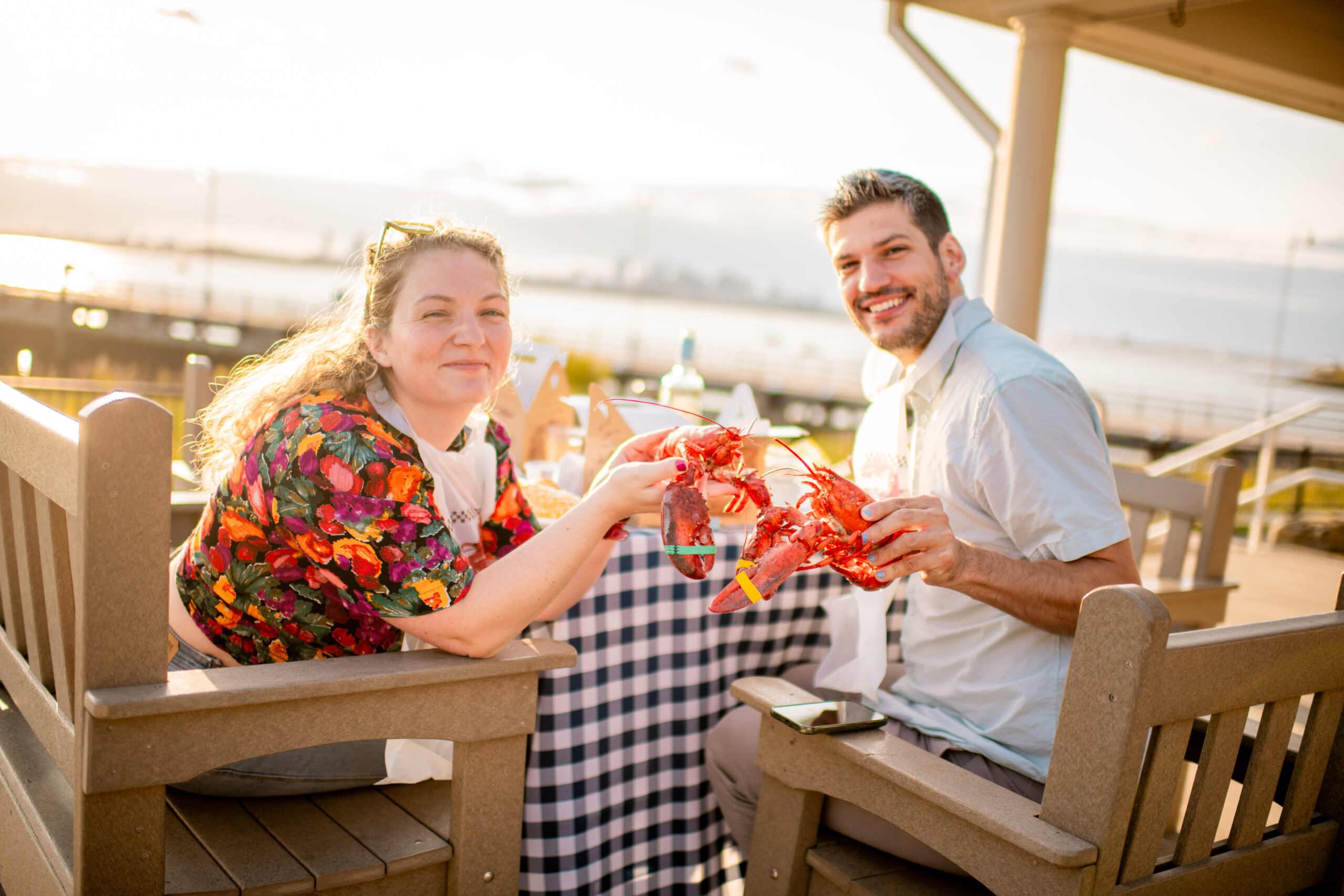 Sunset Lobster Clambakes on Spectacle Island