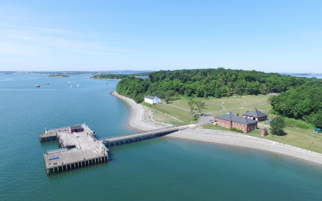 Peddock Island Dock Welcome Center and Chapel