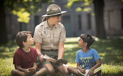 Georges Island Junior Ranger Kids