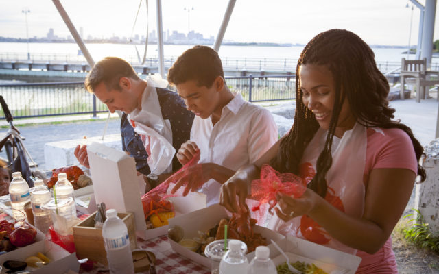 Clambake on Spectacle Island